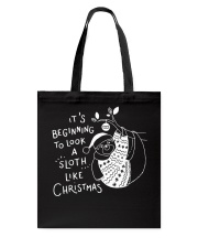 Its beginning to look a Sloth like christmas Tote Bag thumbnail