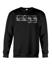 Ben Franklin Beer Quote Crewneck Sweatshirt thumbnail