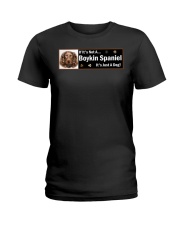 Boykin Spaniel Dark Ladies T-Shirt thumbnail