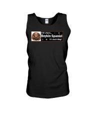 Boykin Spaniel Dark Unisex Tank thumbnail
