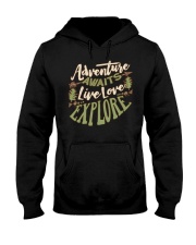Hiking Camping Adventure Hooded Sweatshirt thumbnail