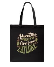 Hiking Camping Adventure Tote Bag thumbnail