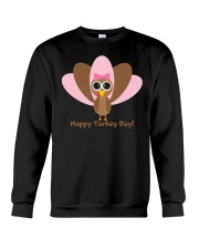 Happy Turkey Day Dark TShirt Crewneck Sweatshirt thumbnail