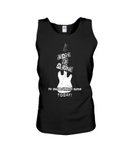 Guitar Leave me alone Unisex Tank thumbnail
