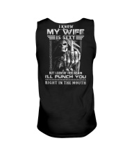 I know my wife but look at her again Unisex Tank thumbnail