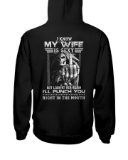 I know my wife but look at her again Hooded Sweatshirt thumbnail
