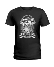 Be strong enough to be someone Ladies T-Shirt thumbnail
