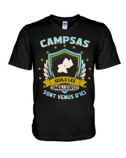 Campsas seuls les meilleurs sont venus d'ici V-Neck T-Shirt thumbnail