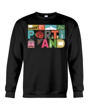 Unique Portland - Block by Block Crewneck Sweatshirt thumbnail