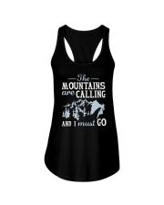 The Mountains Are Calling Ladies Flowy Tank thumbnail
