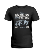The Mountains Are Calling Ladies T-Shirt thumbnail