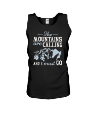 The Mountains Are Calling Unisex Tank thumbnail