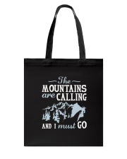 The Mountains Are Calling Tote Bag thumbnail