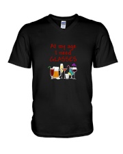 I need glasses Womens Comfort Colors Shirt V-Neck T-Shirt thumbnail