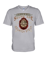 Stinking Skunk Ape Stout V-Neck T-Shirt thumbnail