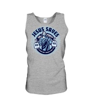 Buzzsaw 001 White Unisex Tank thumbnail