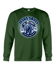 Buzzsaw 001 White Crewneck Sweatshirt thumbnail