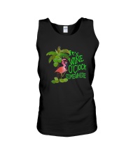 Its Wine OClock Somewhere Women's Dark Unisex Tank thumbnail