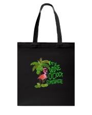 Its Wine OClock Somewhere Women's Dark Tote Bag thumbnail