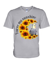 Cockatiel You Are My Sunshine V-Neck T-Shirt thumbnail