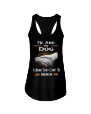 True Love Me And My Dog Ladies Flowy Tank thumbnail