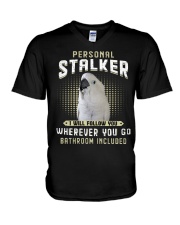 Personal Stalker Umbrella Cockatoo V-Neck T-Shirt thumbnail