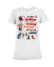 Just For Parrot Mom Premium Fit Ladies Tee thumbnail