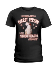 Moluccan Cockatoo Mommy Lover Ladies T-Shirt thumbnail