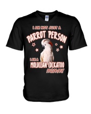 Moluccan Cockatoo Mommy Lover V-Neck T-Shirt thumbnail