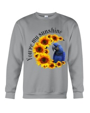 Hyacinth Macaw You Are My Sunshine Crewneck Sweatshirt thumbnail