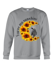 African Grey Parrot You Are My Sunshine Crewneck Sweatshirt thumbnail