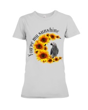 African Grey Parrot You Are My Sunshine Premium Fit Ladies Tee thumbnail