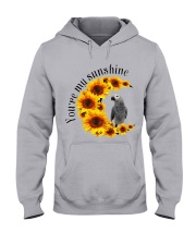 African Grey Parrot You Are My Sunshine Hooded Sweatshirt thumbnail
