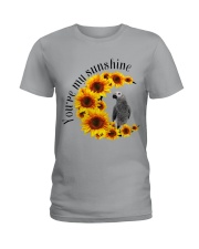 African Grey Parrot You Are My Sunshine Ladies T-Shirt thumbnail