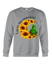 Green Eclectus You Are My Sunshine Crewneck Sweatshirt thumbnail