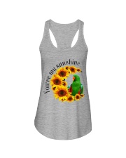 Green Eclectus You Are My Sunshine Ladies Flowy Tank thumbnail