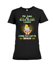 True Love Me And My Black Headed Caique Premium Fit Ladies Tee thumbnail
