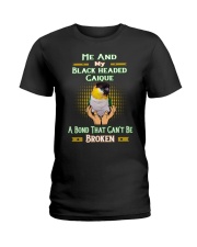 True Love Me And My Black Headed Caique Ladies T-Shirt thumbnail