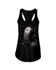 Lovely African Grey Ladies Flowy Tank thumbnail