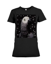 Lovely African Grey Premium Fit Ladies Tee thumbnail