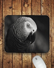 African Grey Parrot Mousepad aos-mousepad-front-lifestyle-2