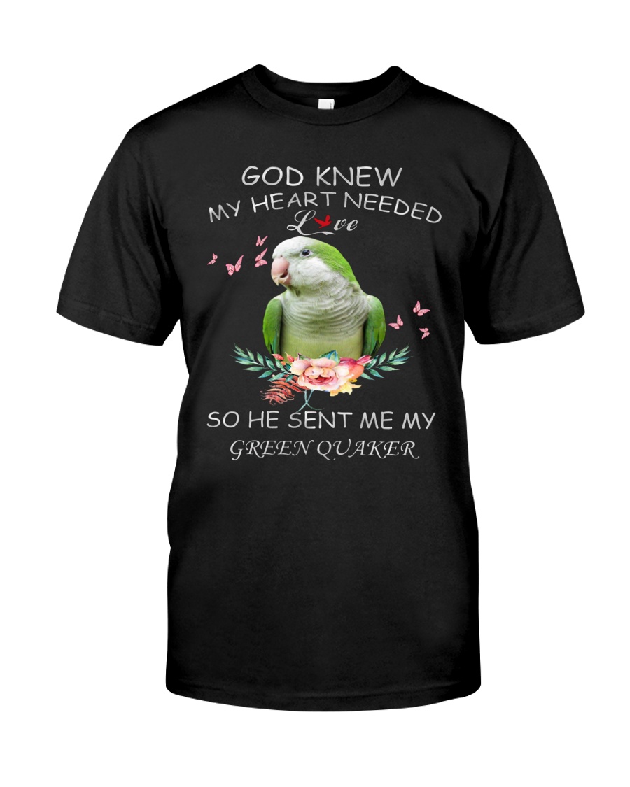 My Heart Needed Green Quaker Classic T-Shirt