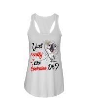 I just Really Like Cockatoo ok Ladies Flowy Tank thumbnail