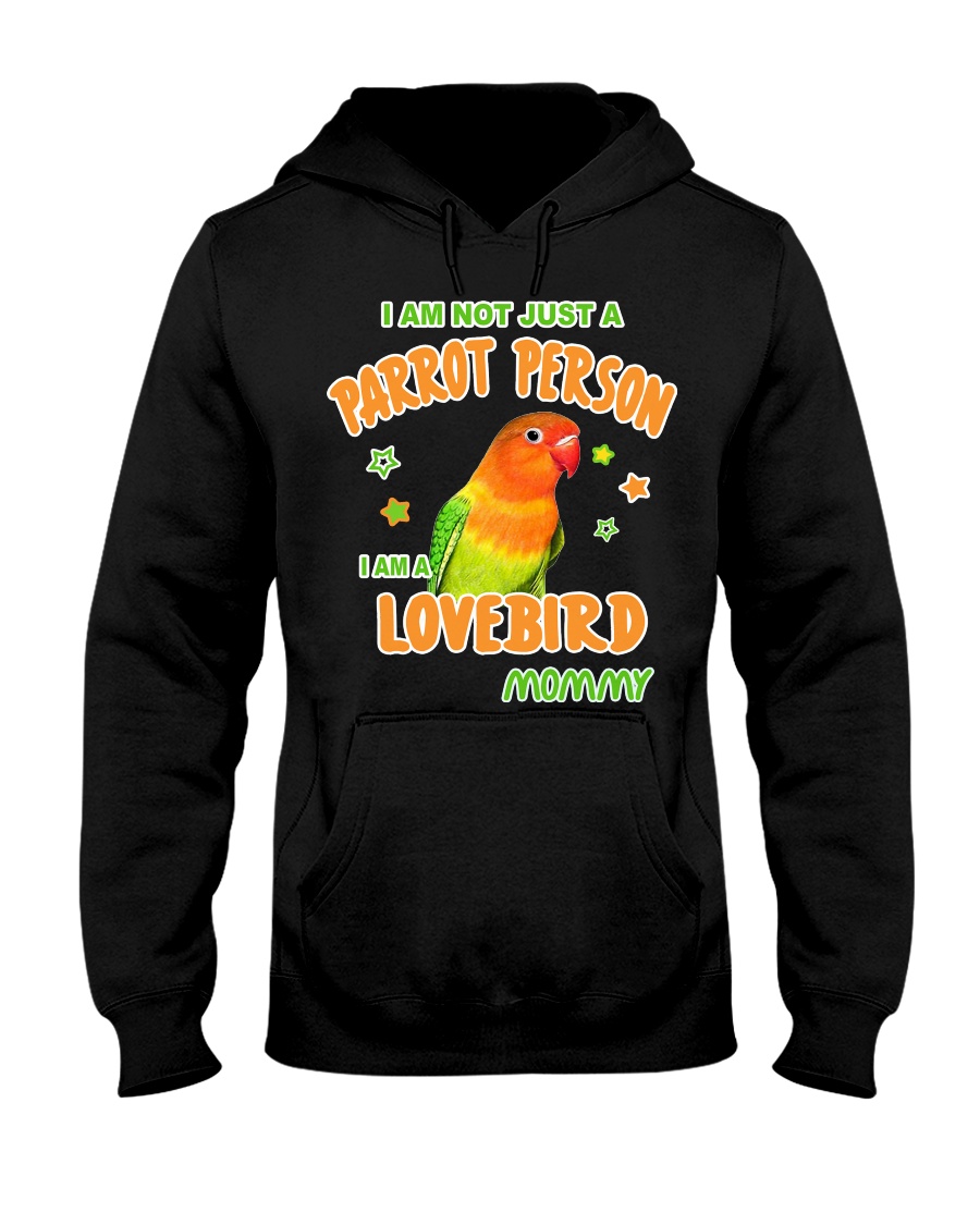 Lovebirds Mommy Lover Hooded Sweatshirt