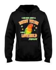 Lovebirds Mommy Lover Hooded Sweatshirt front