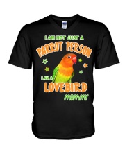 Lovebirds Mommy Lover V-Neck T-Shirt thumbnail