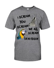 We All Scream Classic T-Shirt front