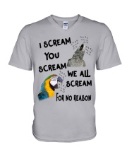 We All Scream V-Neck T-Shirt thumbnail