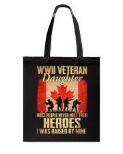 WWII Veteran Daughter Tote Bag thumbnail