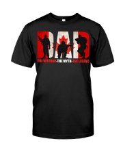 Canadian Veteran Grandpa-DAD Classic T-Shirt front